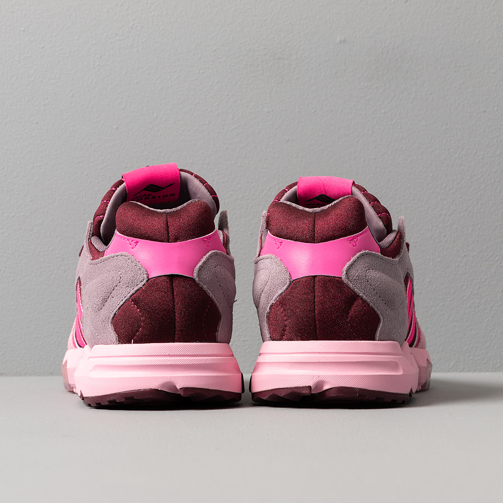 Women's shoes adidas ZX Torsion W Maroon/ Shock Pink/ True Pink 