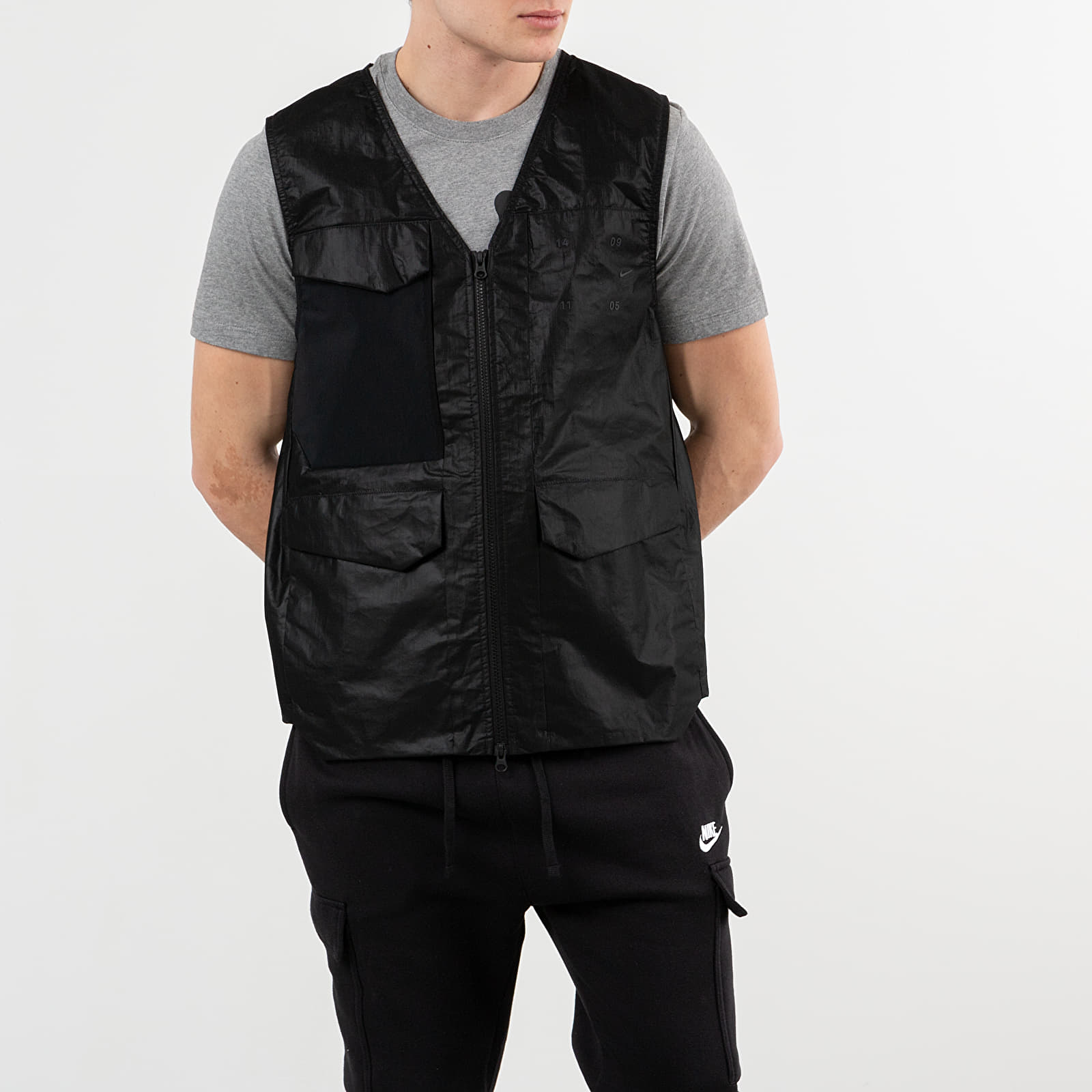 Striukės Nike Sportswear Tech Pack Syn Fill 3N1 Jacket Black/ Reflective Silver