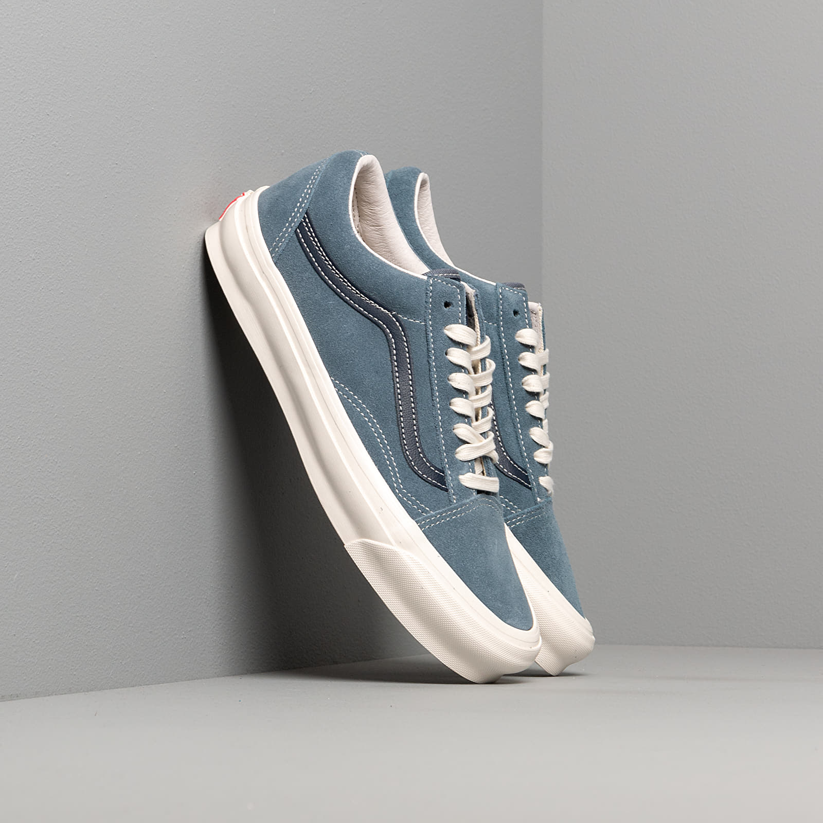 Zapatillas Hombre Vans OG Old Skool LX (Suede) Blue/ Mirage Blue