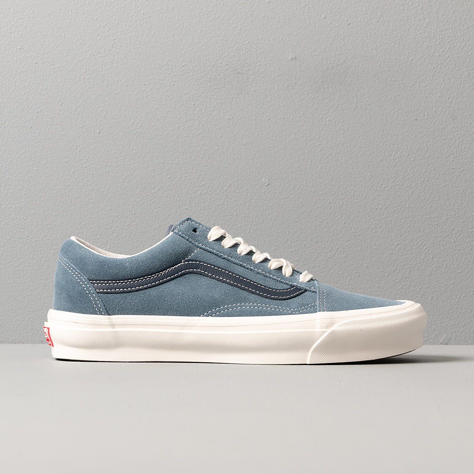 Men s shoes Vans OG Old Skool LX Suede Blue Mirage Blue Footshop