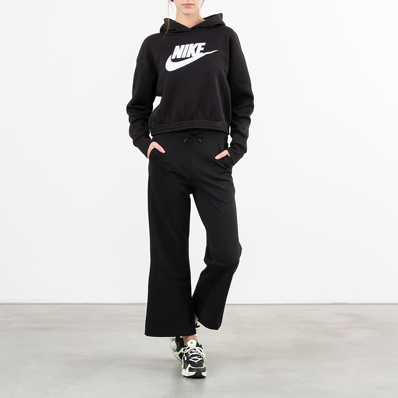 Sweatjacken und Sweatshirts Nike Sportswear Icon Clash Fleece BB Hoodie Black Footshop