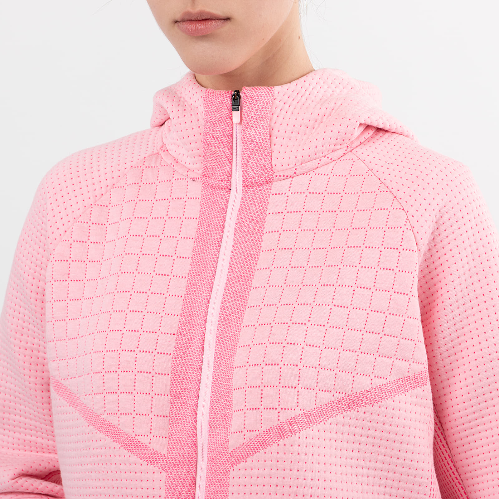 Džemperiai su gobtuvais ir džemperiai Nike Sportswear Tech Fleece Eng Fullzip Hoodie Arctic Punch/ White