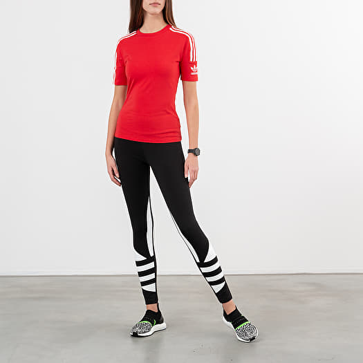 Magliette adidas Tight Tee Lush Red White Footshop