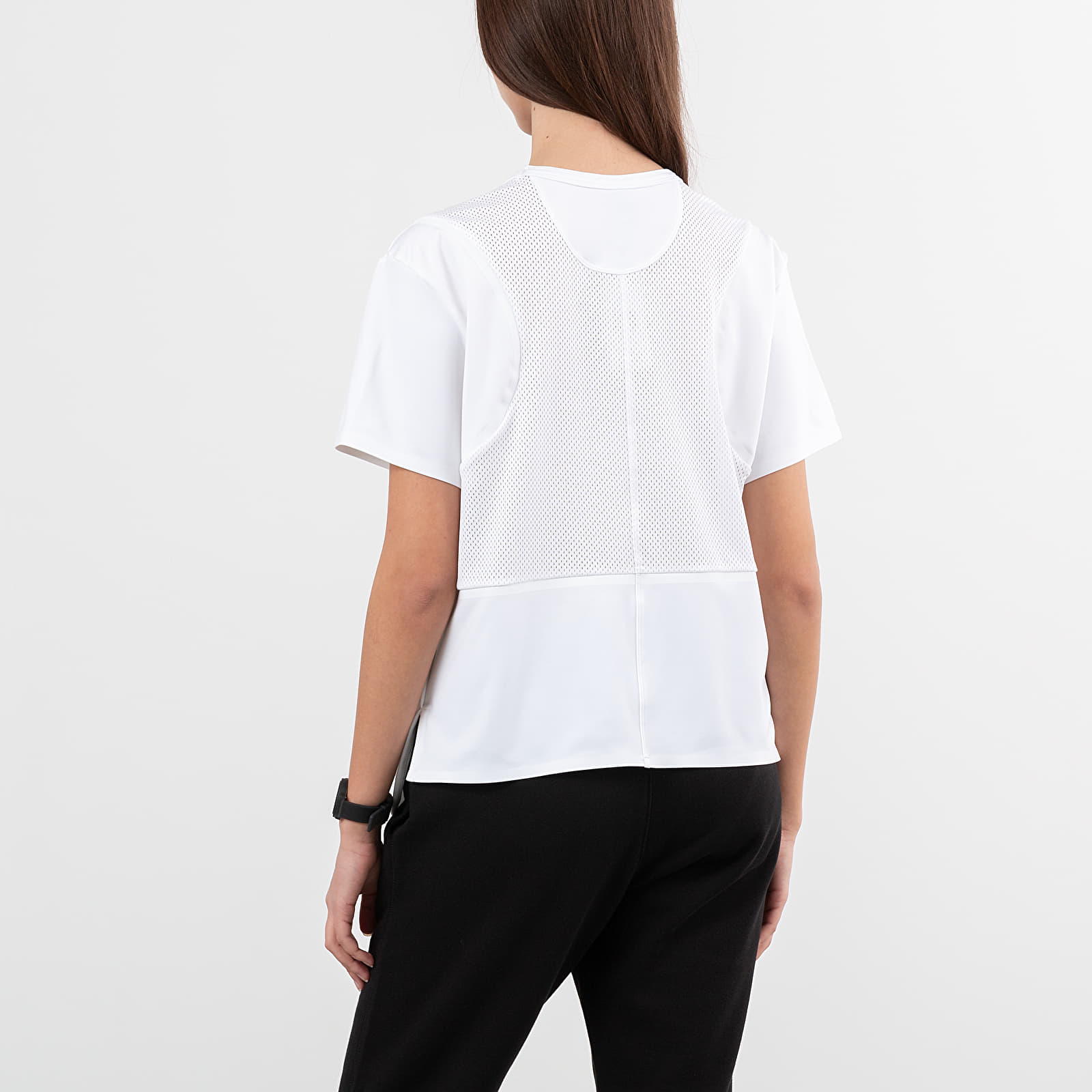 Marškinėliai adidas x Stella McCartney Run Loose Tee White