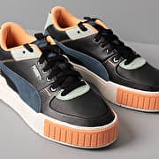 Puma cali sport top mix white black