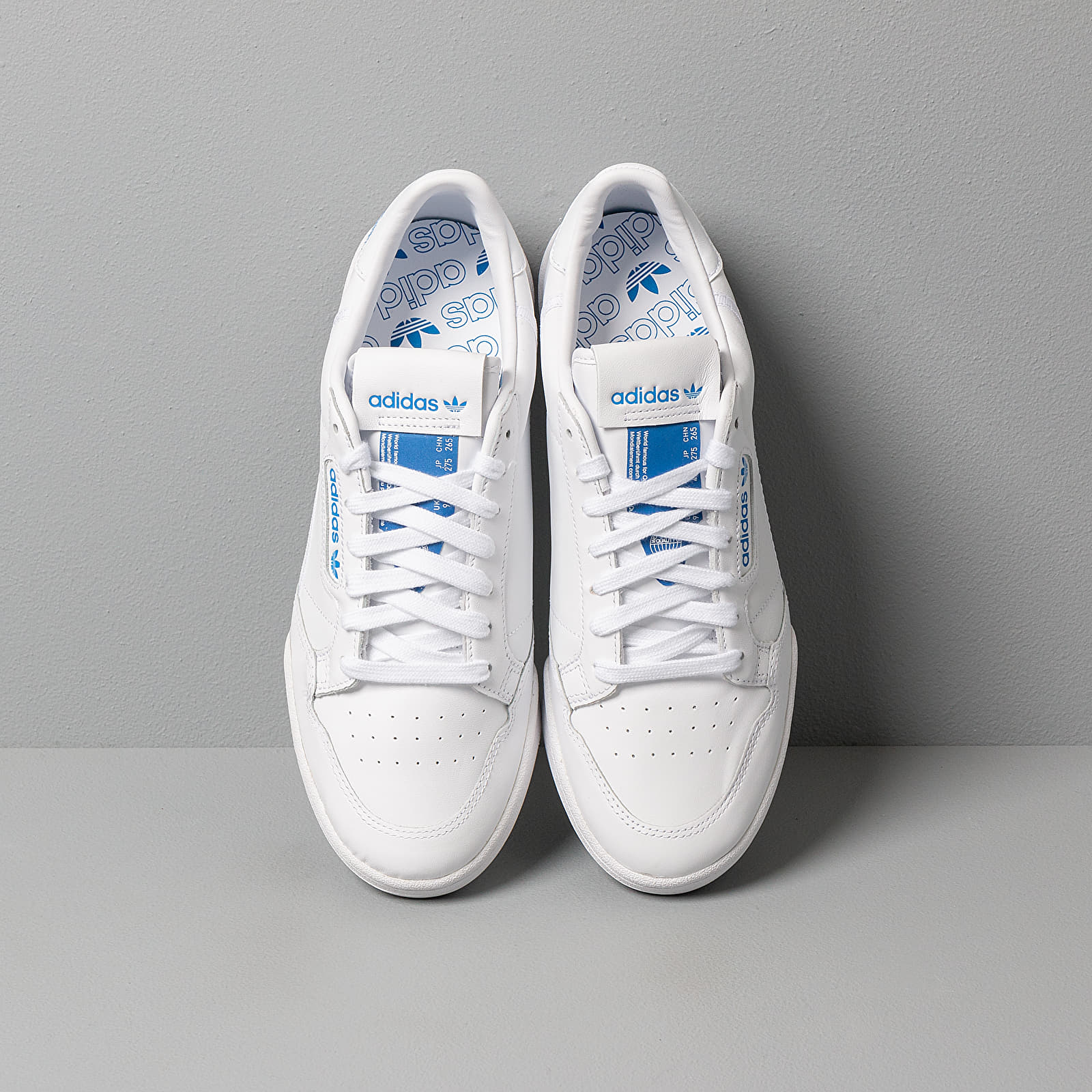 Men s shoes adidas Continental 80 Ftw White Ftw White Blue Bird Footshop