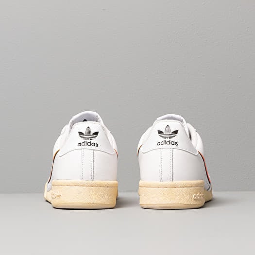 Men s shoes adidas Continental 80 Ftw White Core Black Solar Orange Footshop