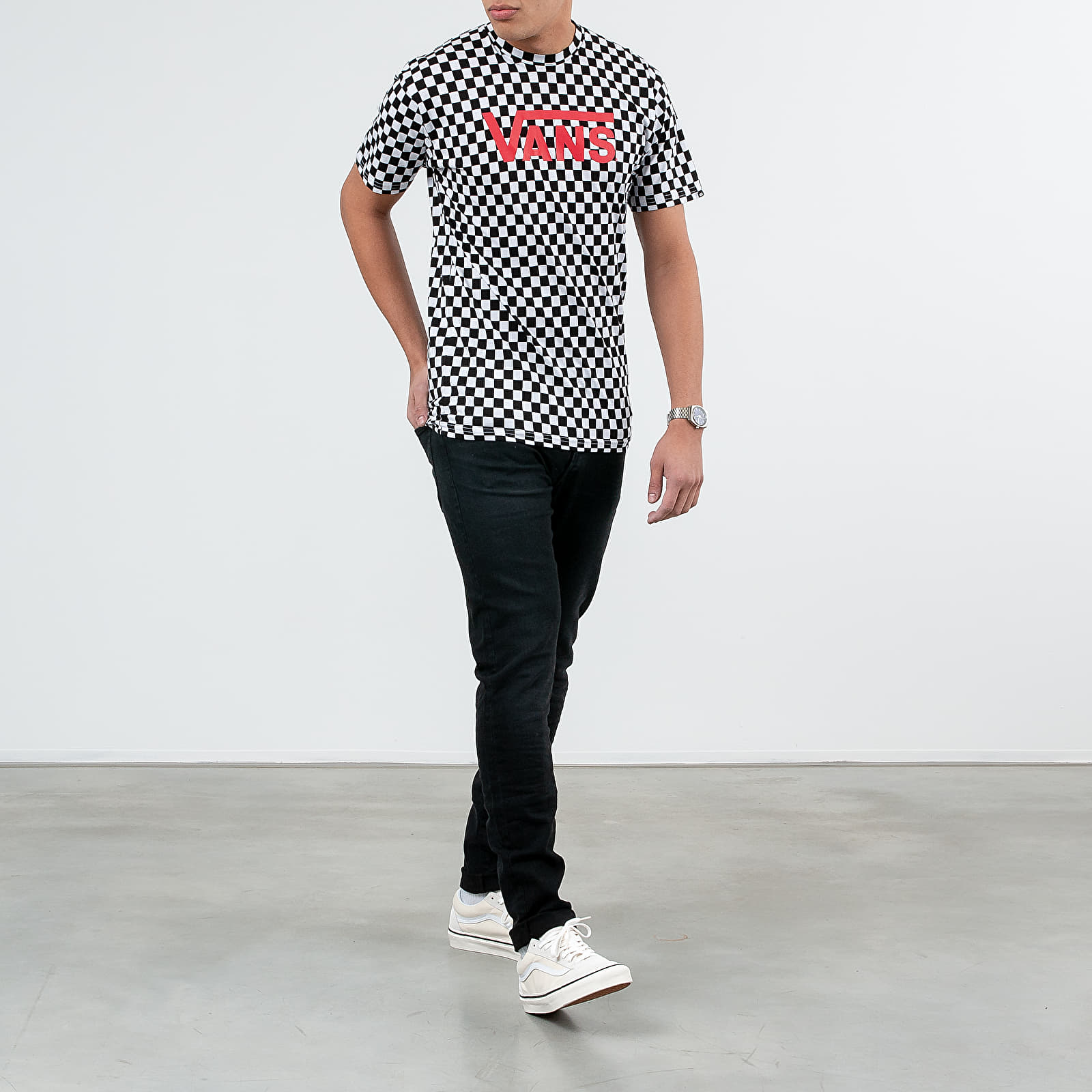 T shirt vans outlet damier