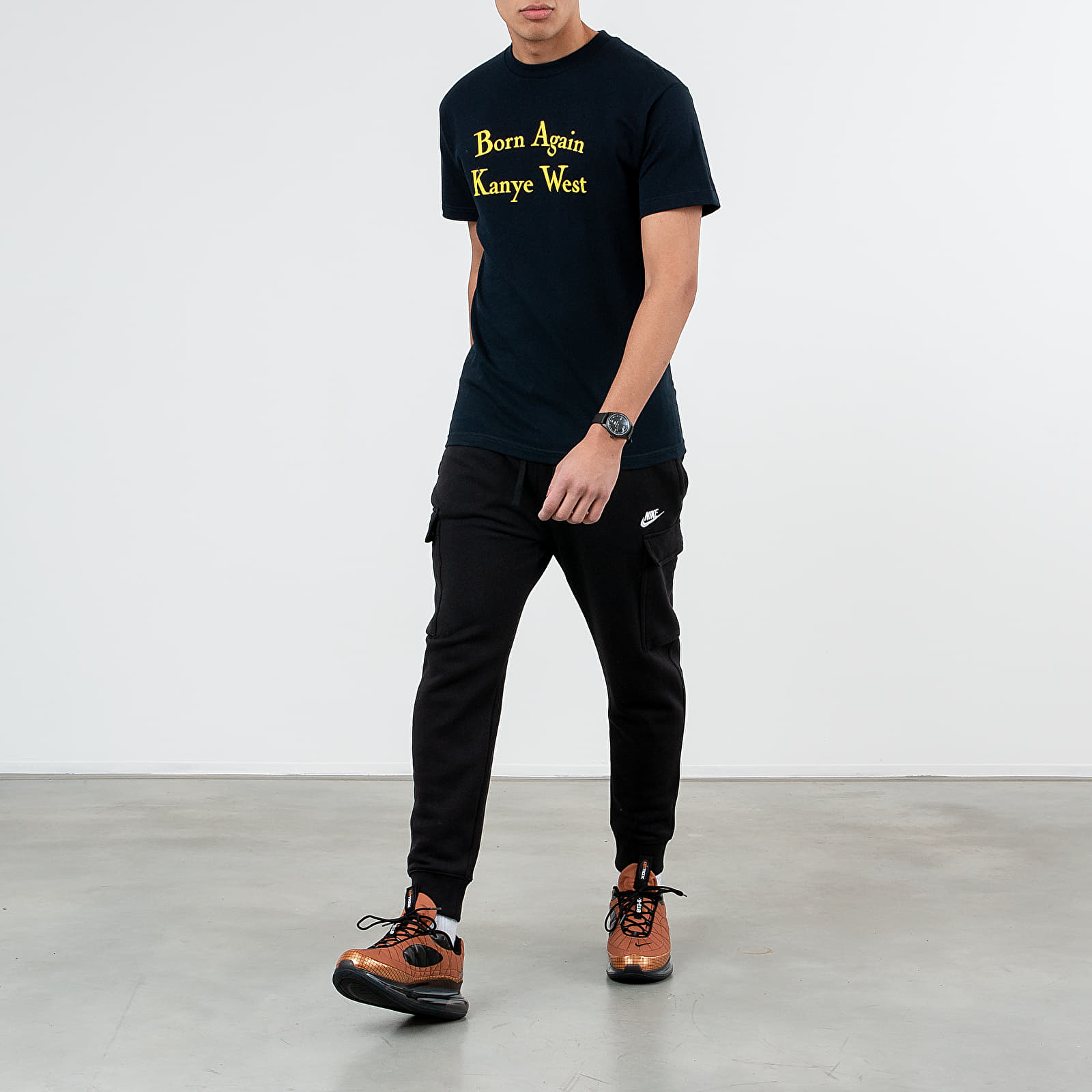 T-shirts Chinatown Market x Kanye West "No Cussing" Tee Black