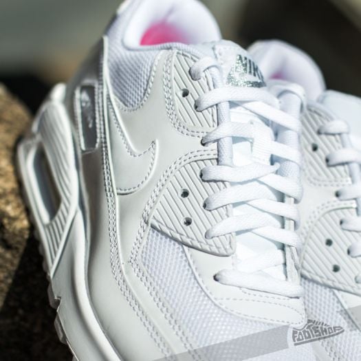 Nike air max 90 premium store womens white