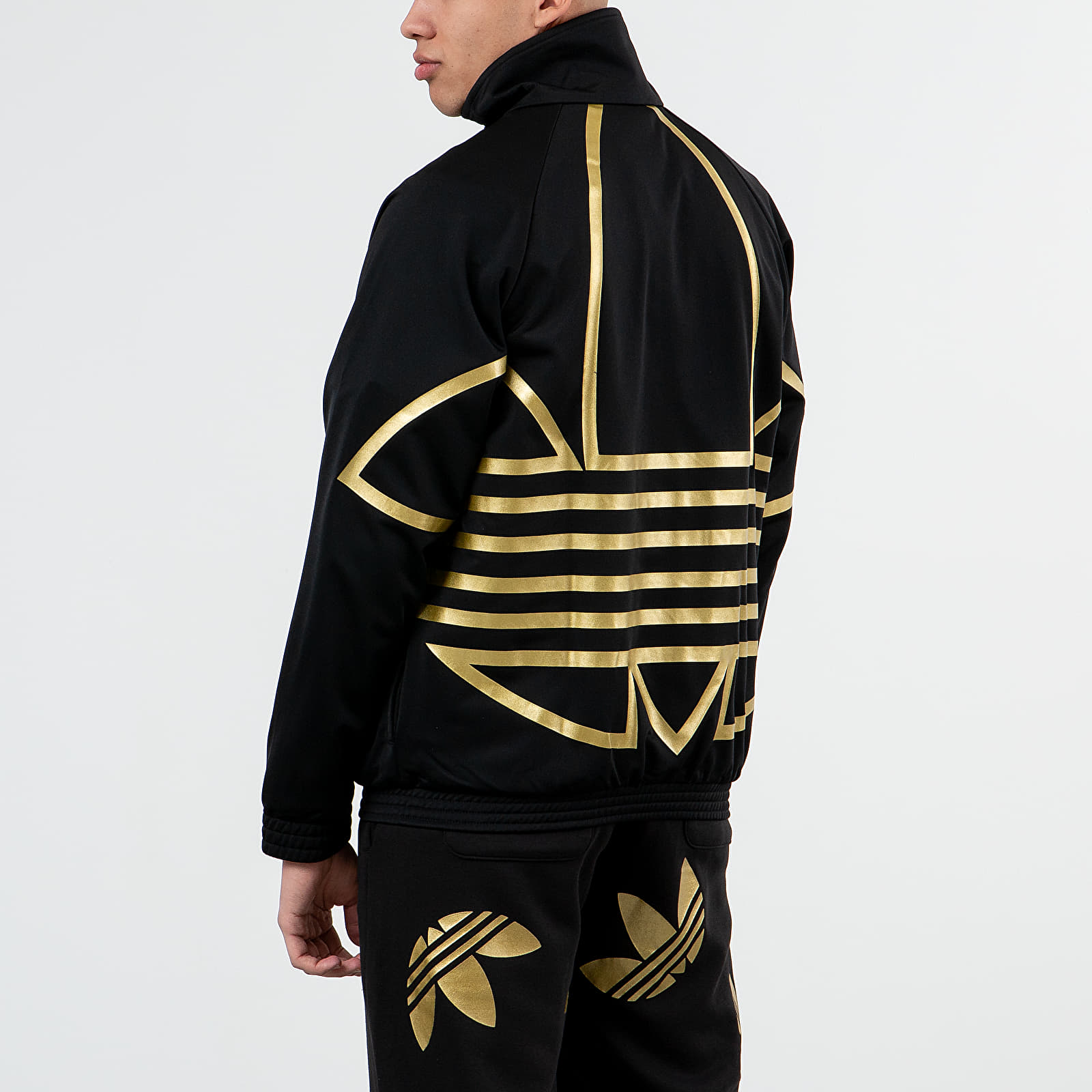 Adidas metallic track jacket cheap