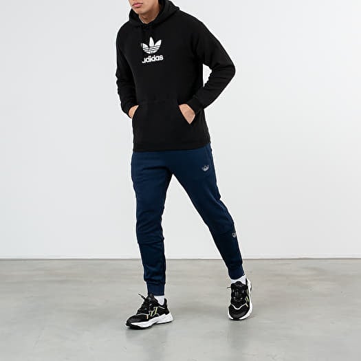 Jeans e pantaloni adidas Outline French Terry Silver Foil Sweatpants Night Indigo Footshop