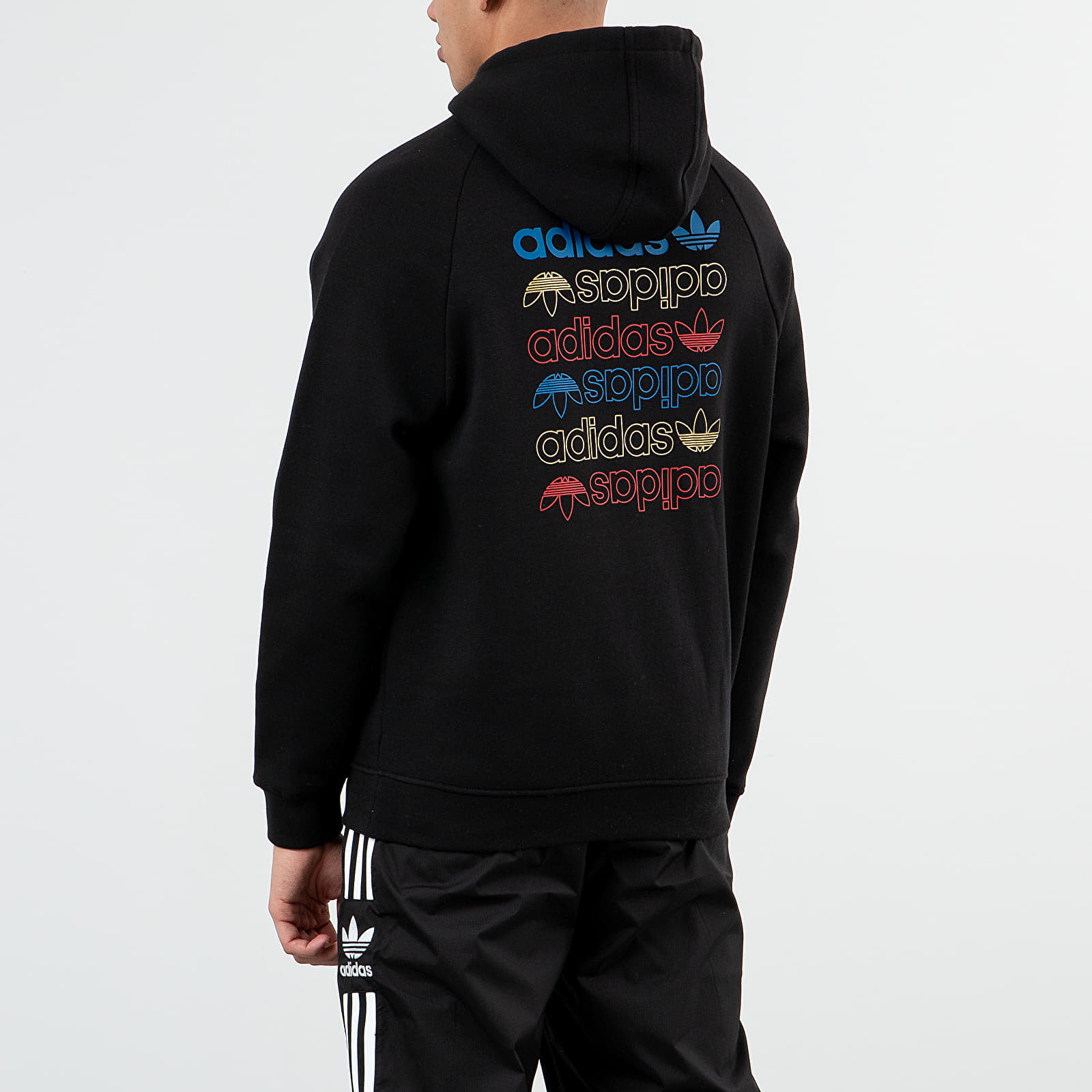 Hoodies and sweatshirts adidas Reflective Metallic Hoodie Black