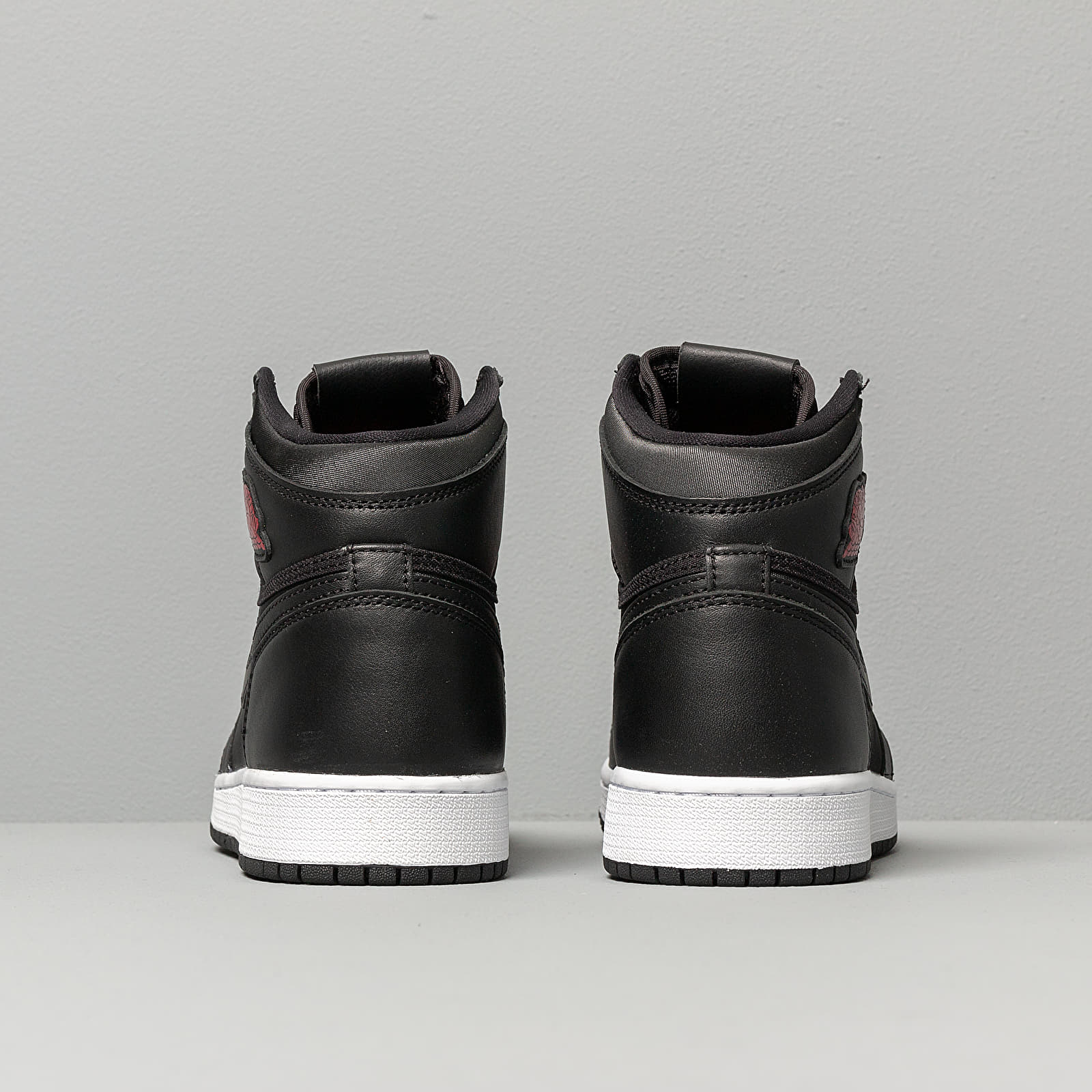 Kids' jordan retro 1 high og black/gym red/white cheap