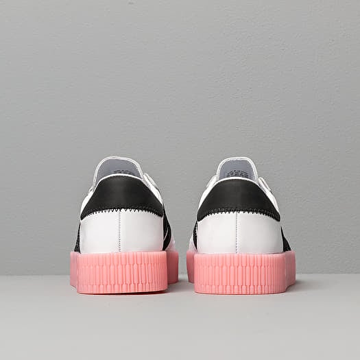 Adidas samba rose trainers white black glory sales pink