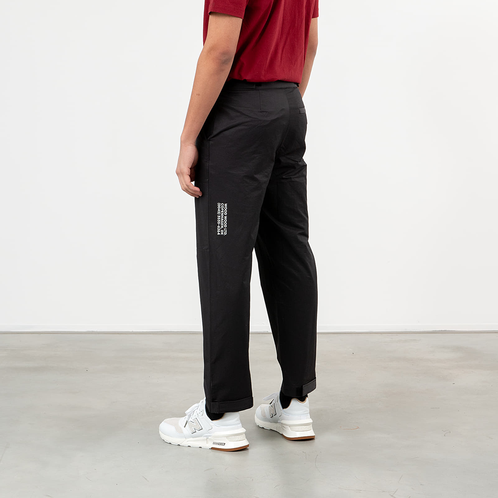 Pants Wood Wood Hamish Trousers Black