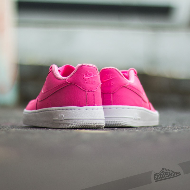 Dámské tenisky a boty Nike Air Force 1 (GS) Pink Powder/ Pink Powder-White