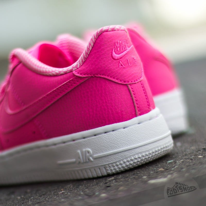 Dámské tenisky a boty Nike Air Force 1 (GS) Pink Powder/ Pink Powder-White