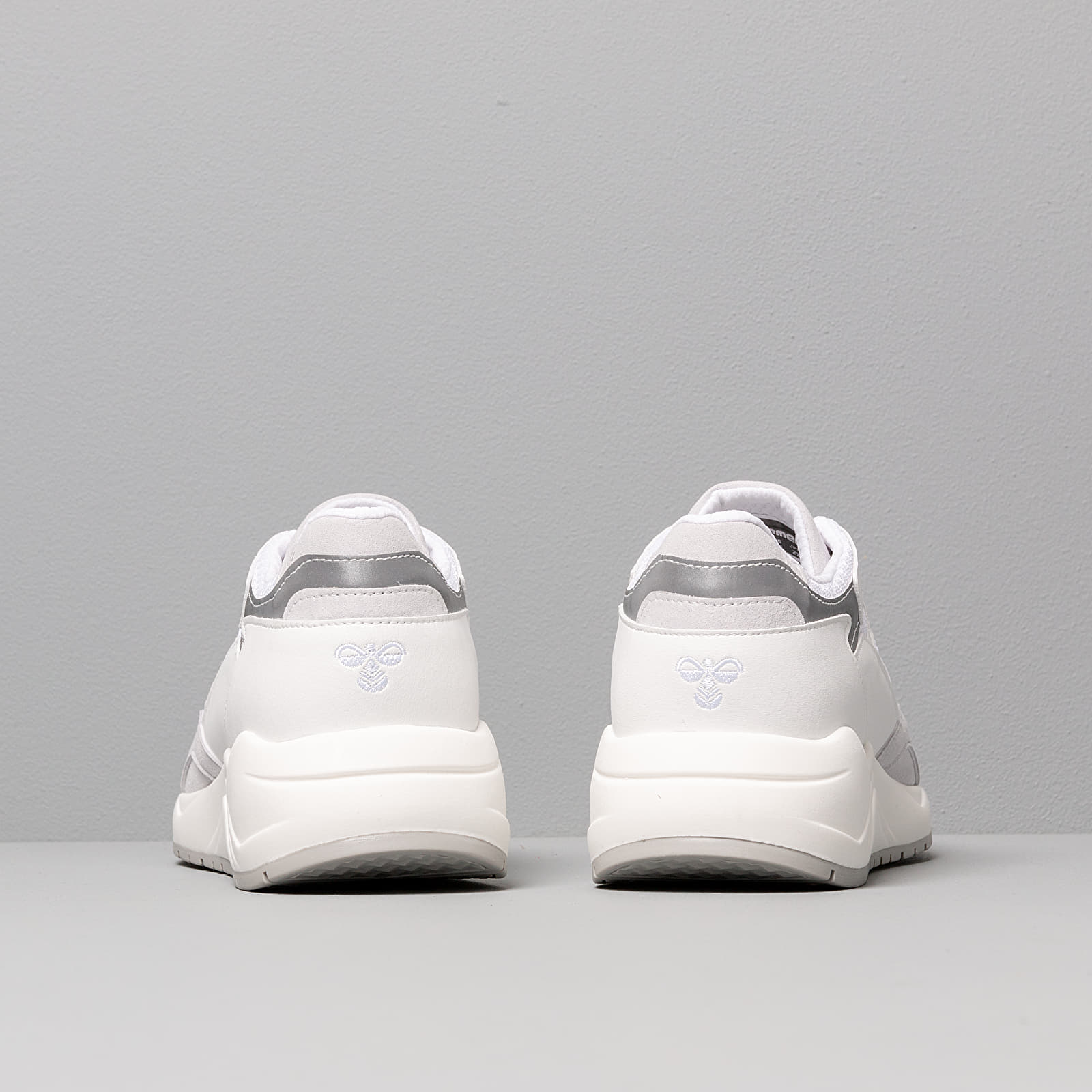 Încălțăminte și sneakerși pentru bărbați Hummel Edmonton Premium White
