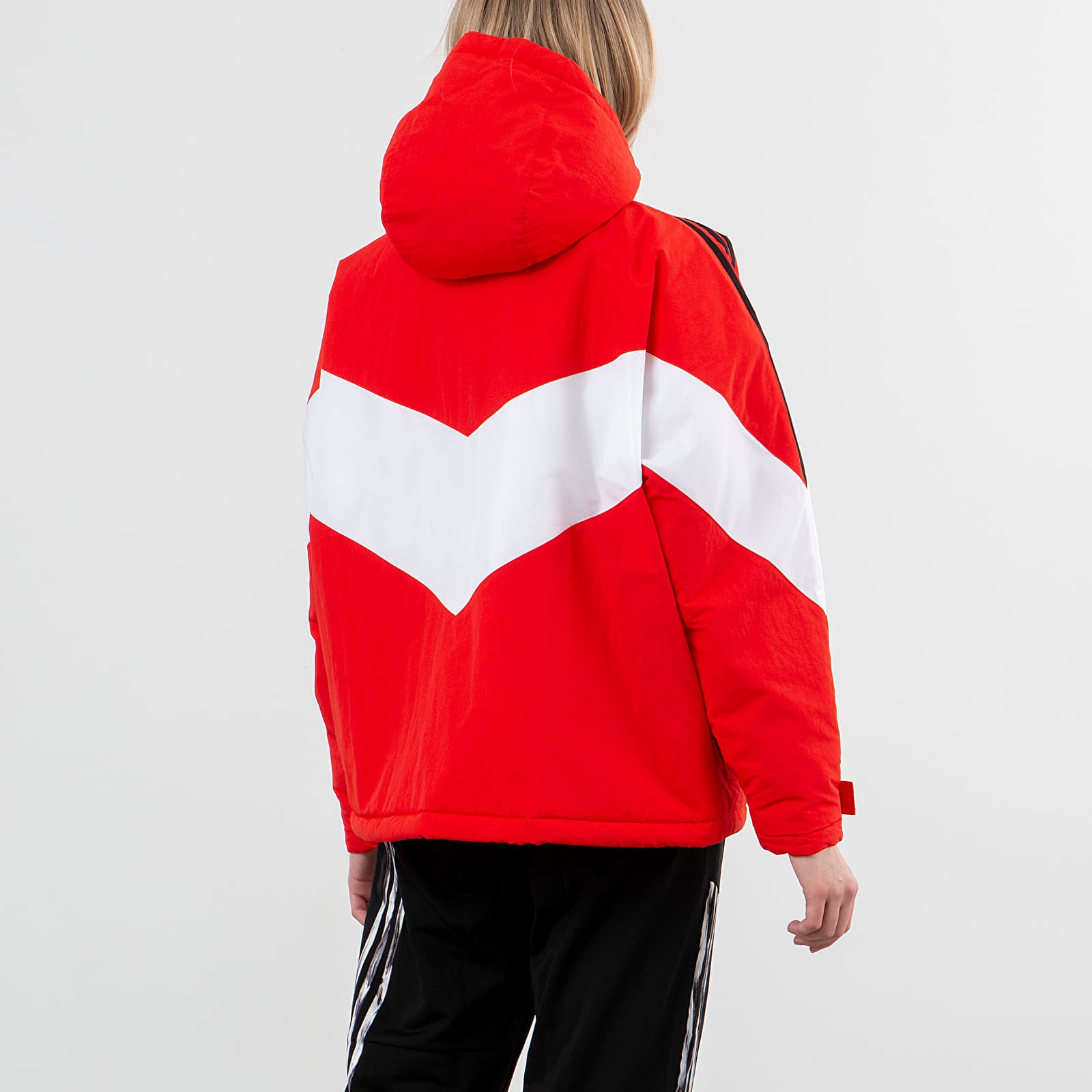 Jackets adidas Iconic Winter Jacket Active Red White Black