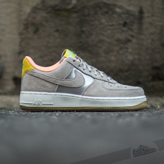 Nike air force 1 07 premium silver outlet