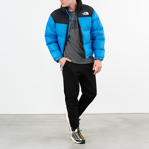 Bright blue north face jacket hotsell