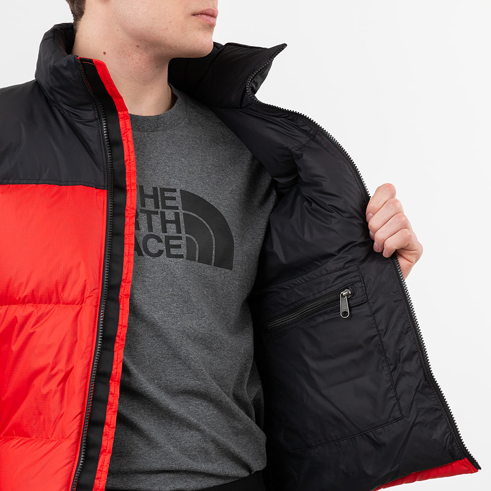Jackets The North Face 1996 Retro Nuptse Jacket Fiery Red Footshop