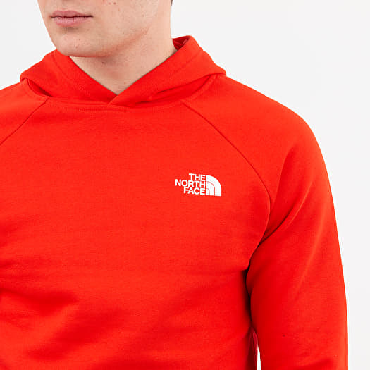 Hoodies and sweatshirts The North Face Raglan Red Box Hoodie Fiery