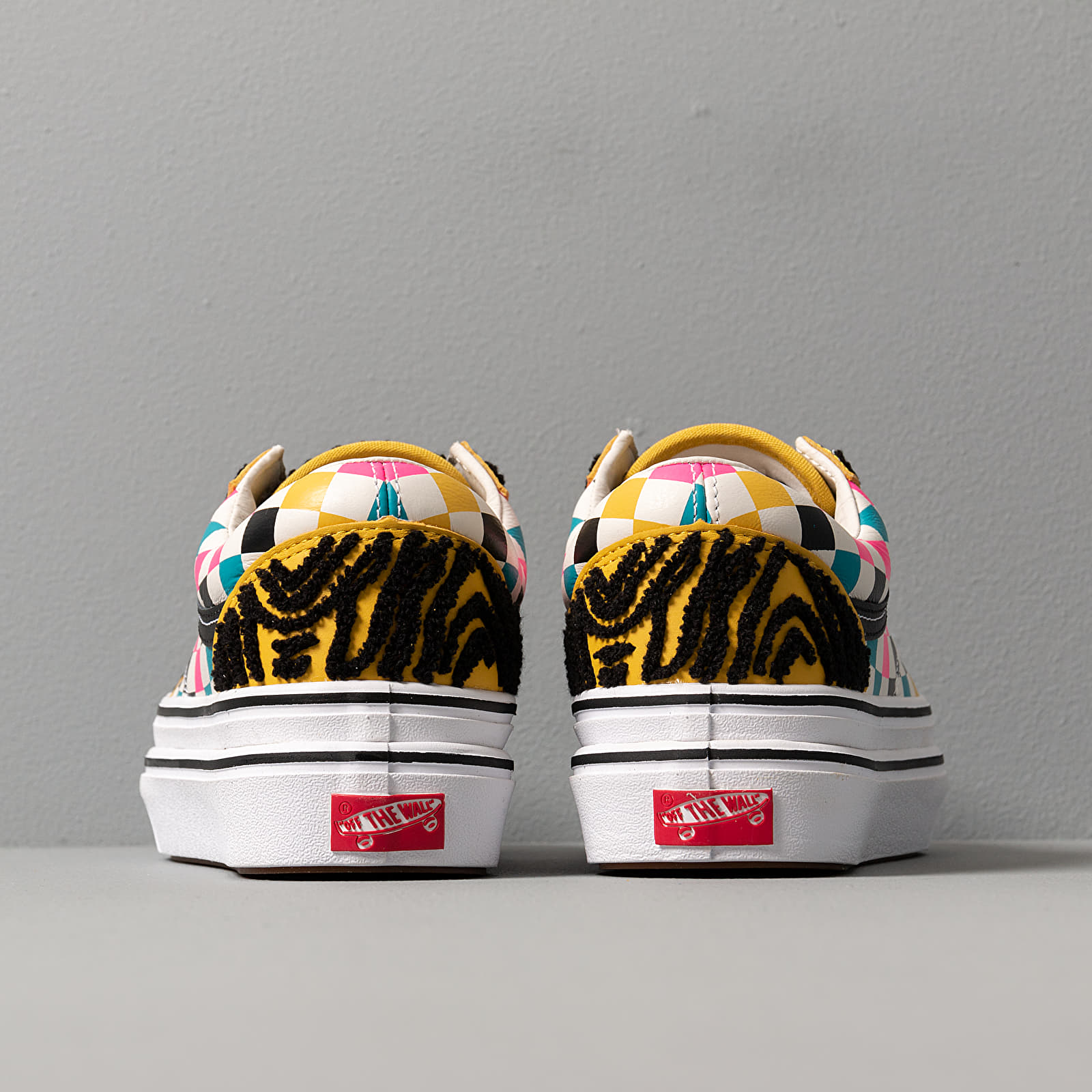Scarpe uomo Vans Super ComfyCush Old Skool (Tiger/ Check) Multi
