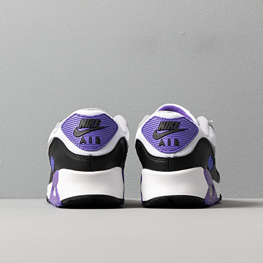 Men s shoes Nike Air Max 90 White Particle Grey Hyper Grape Black Footshop