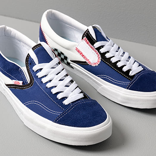 Men s shoes Vans Slip On Cap Blueprint Bit Of Blue Footshop