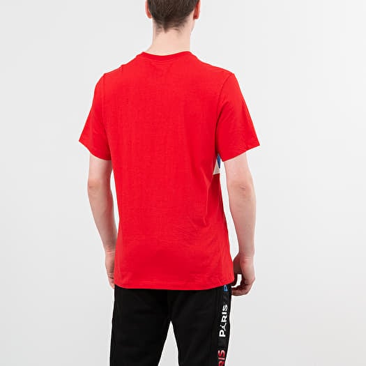 University red jordan shirt on sale