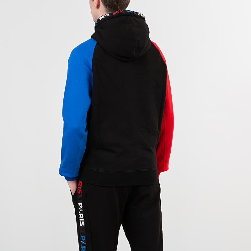 Jordan Paris Saint-Germain BC Fleece Fullzip Hoodie Black/ Hyper