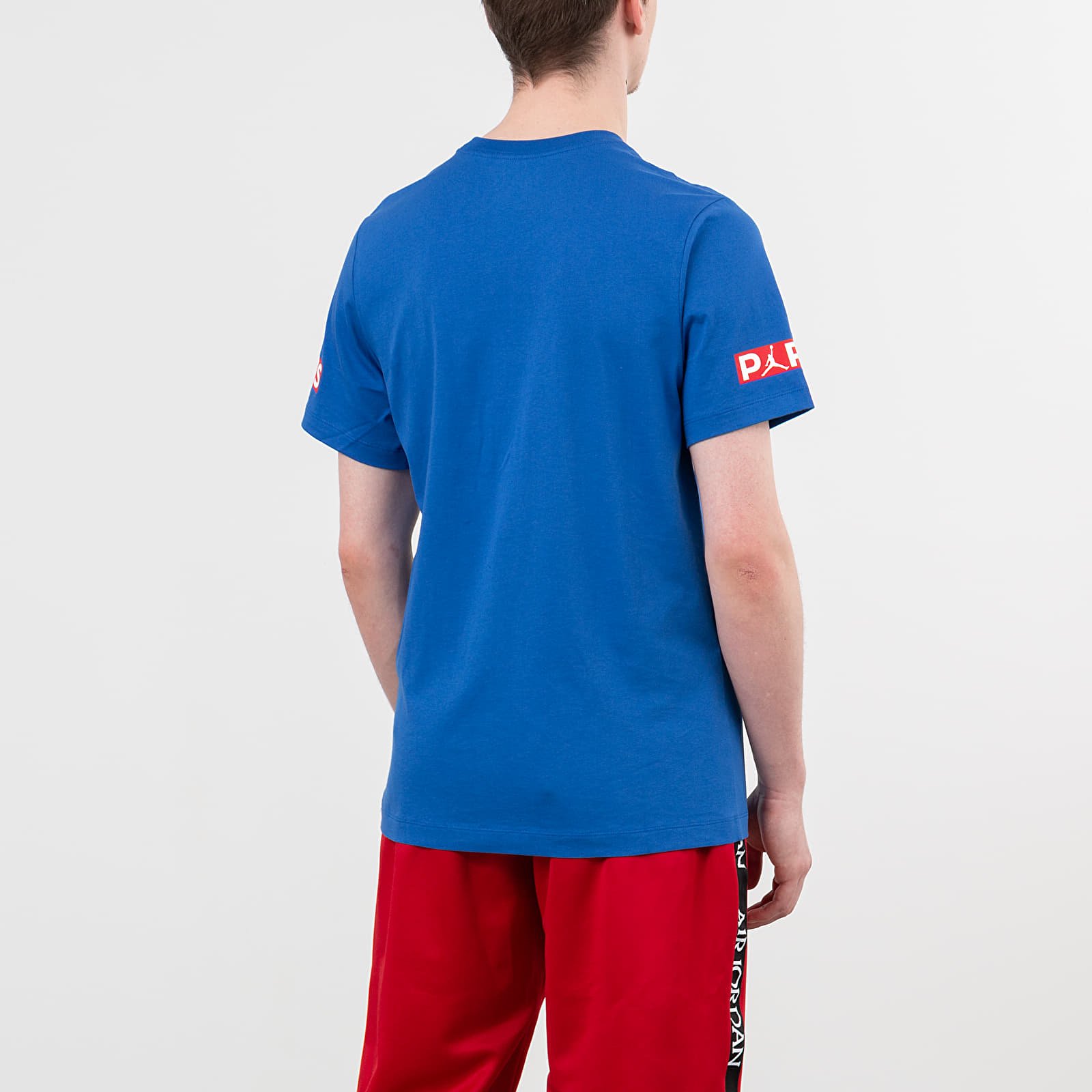 Тениски Jordan Paris Saint-Germain Logo Tee Game Royal/ White/ University Red