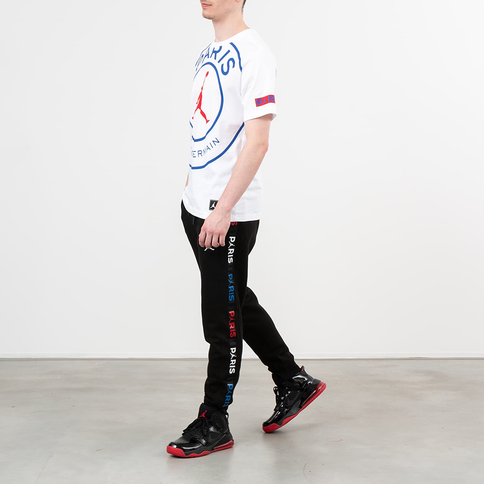 Jordan x psg logo t top shirt