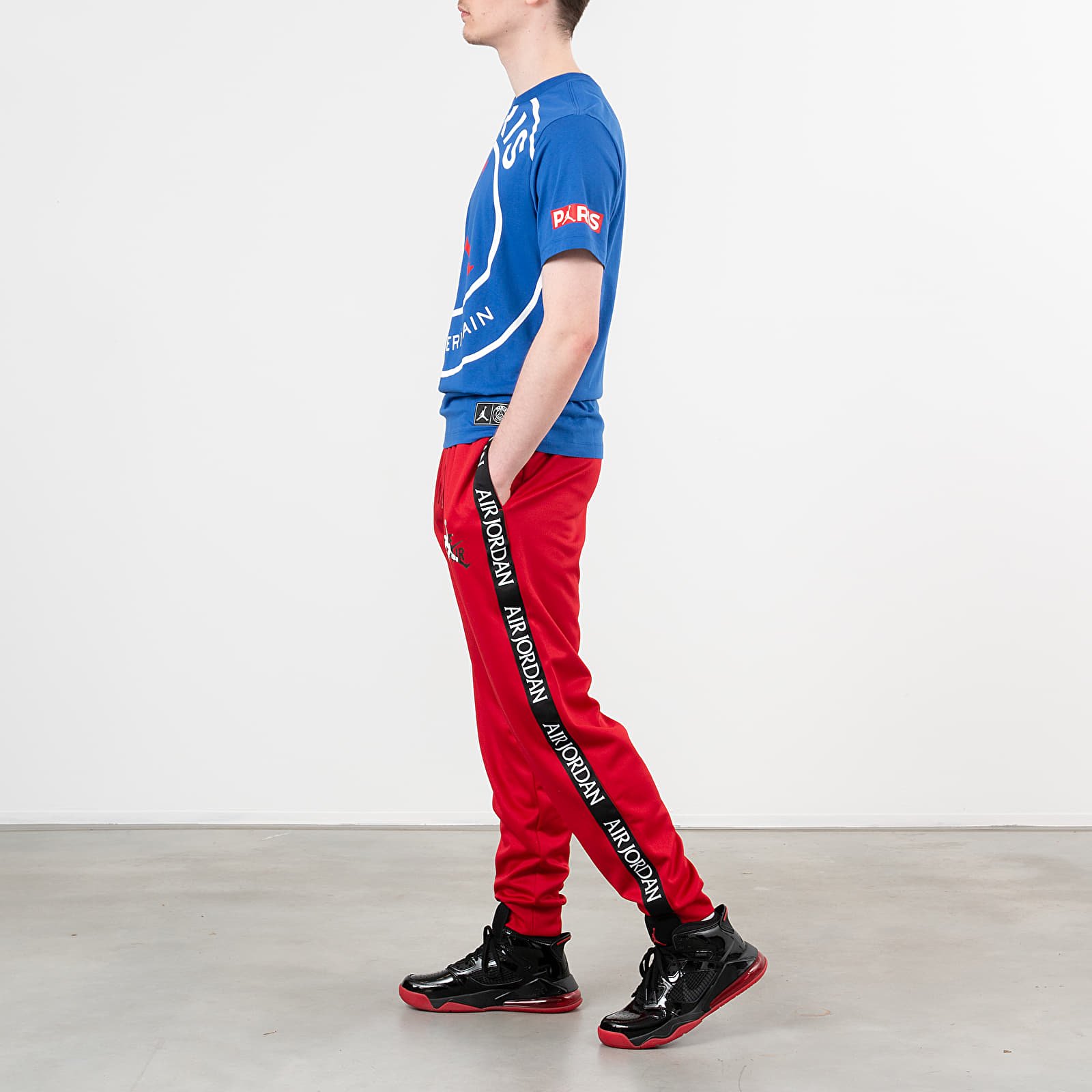 Тениски Jordan Paris Saint-Germain Logo Tee Game Royal/ White/ University Red