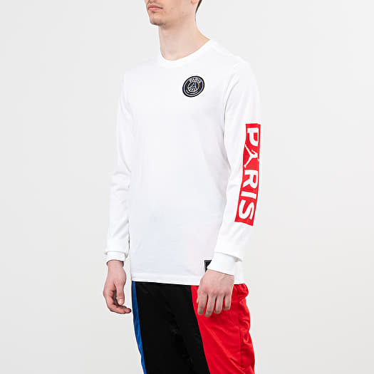 T shirt Jordan Paris Saint Germain Long Sleeve Tee