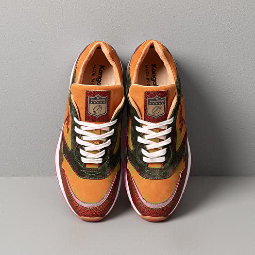 Men s shoes KangaROOS Ultimate Memory of 34 Saddle Brown Green Footshop