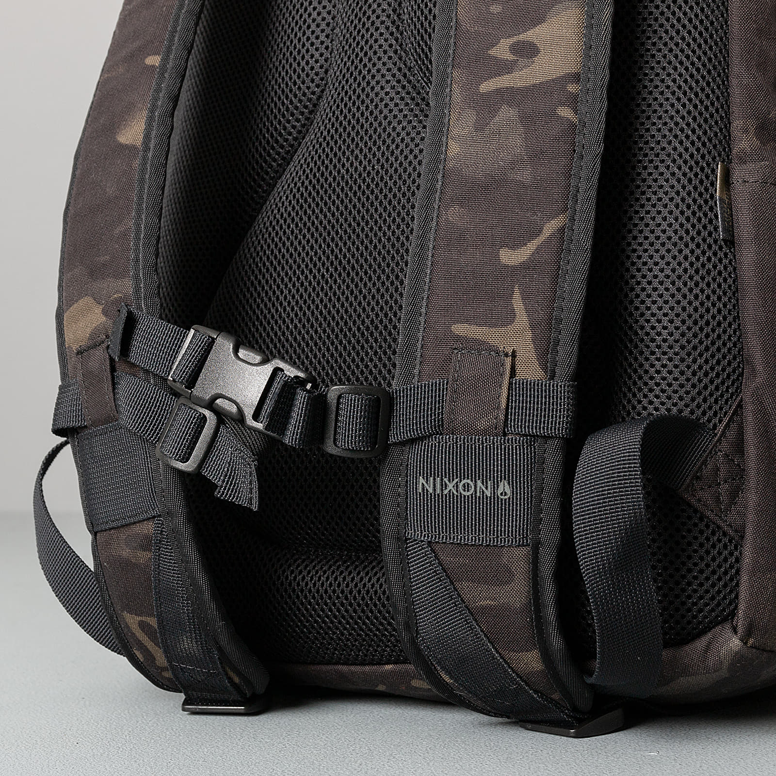 Kuprinės Nixon Landlock Backpack Black/ Multcamo
