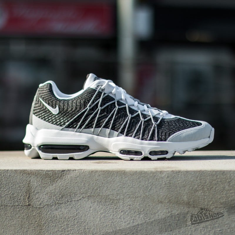 Vyriška avalynė Nike Air Max 95 Ultra Jacquard White/White-Wolf Grey-Dark Grey