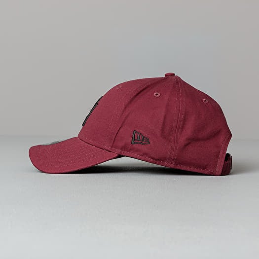 キャップ New Era Essential Blank Primary Logo Snapback Wine Cork Caps New Era 9Forty MLB Essential New York Yankees Cap Wine