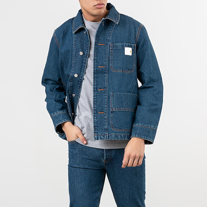 A.P.C. x Carhartt WIP Talk Jacket Indigo Delave | Footshop
