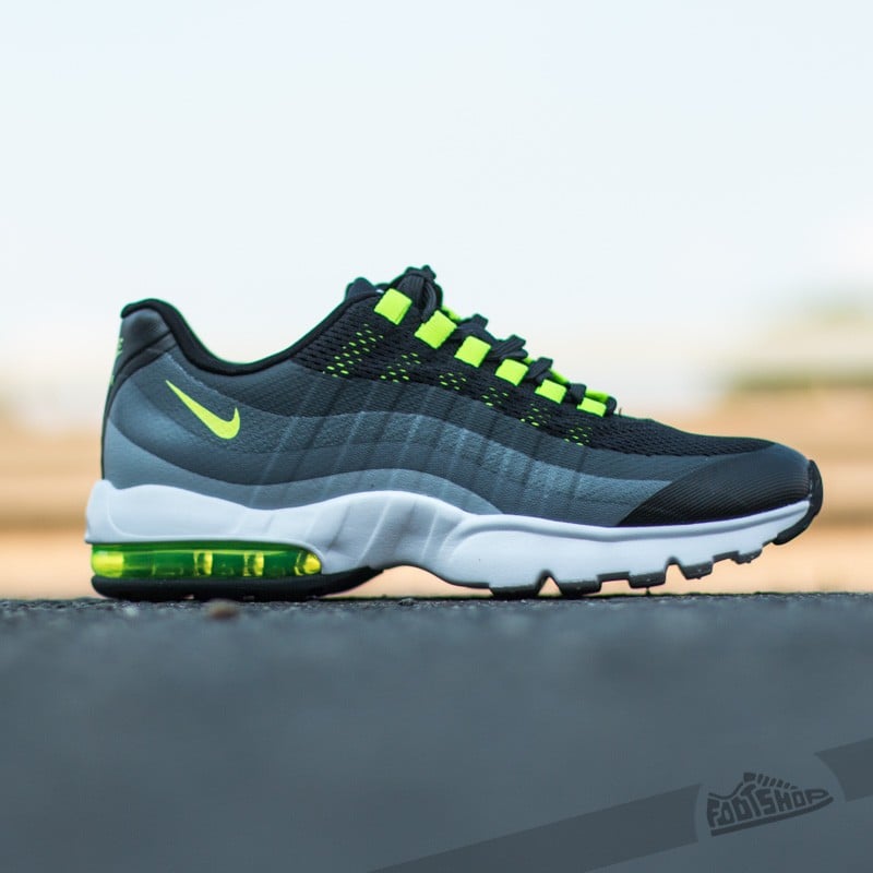 Naisten kengät Nike Wmns Air Max 95 Ultra Black/Volt-Anthracite-Dark Grey