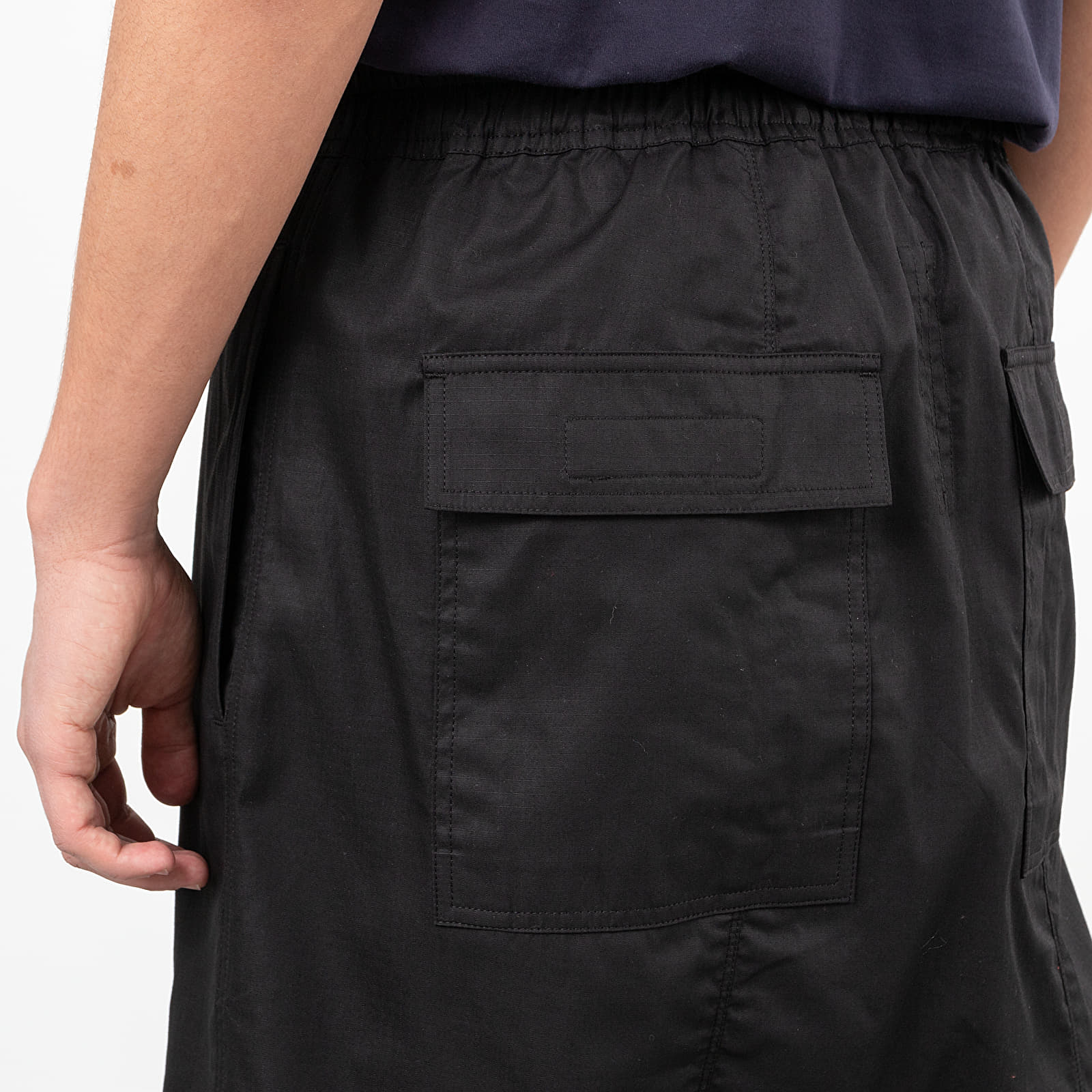 Szorty Rick Owens DRKSHDW Drawstring Ripstop Pods Shorts Black