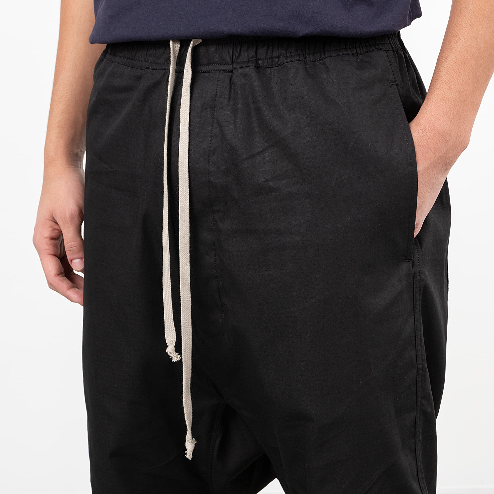 Szorty Rick Owens DRKSHDW Drawstring Ripstop Pods Shorts Black
