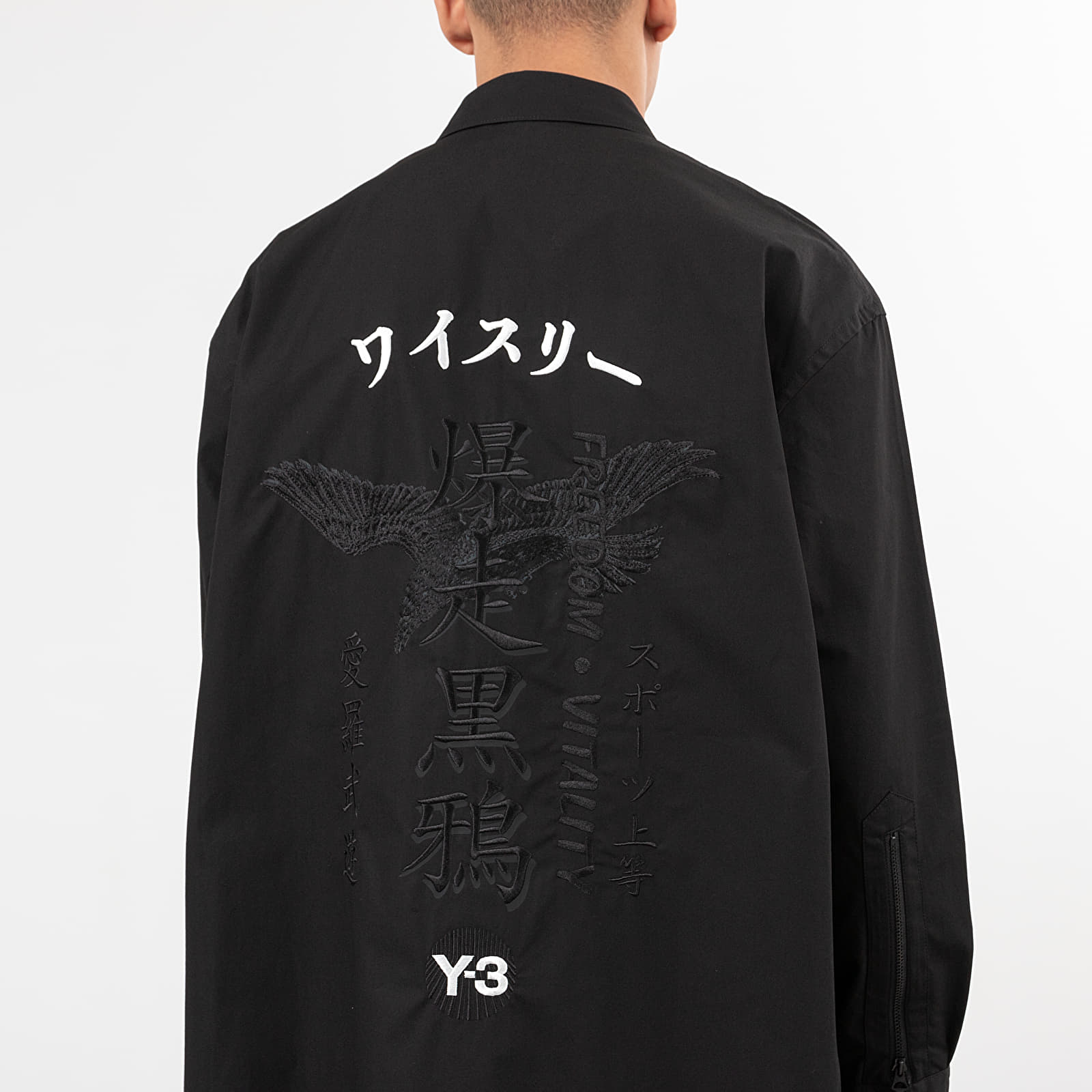 Ризи Y-3 Craft Long Shirt Black
