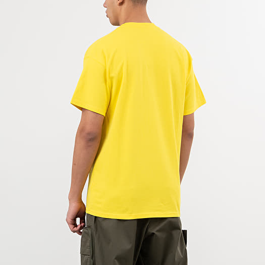 T shirts Nike NRG ACG Evo Logo Tee Opti Yellow Active Fuchsia