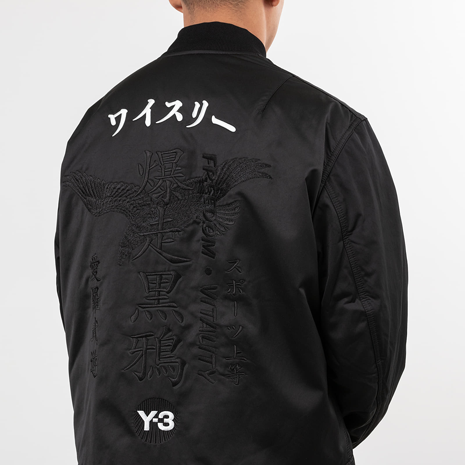 Bomber jakas Y-3 Craft Bomber Jacket Black