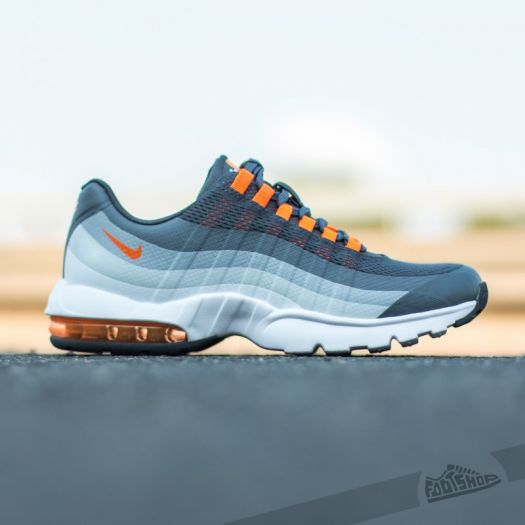 Grey and orange air max 27 hot sale