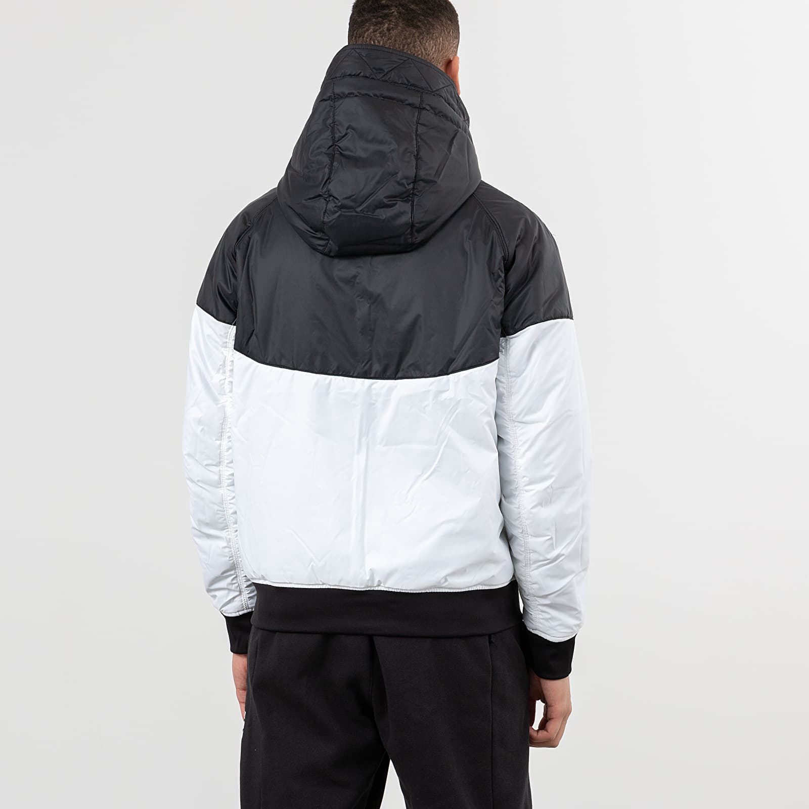 Chaquetas Nike Sportswear Windrunner Hooded Reversible Jacket Black/ Black/ White/ Sail